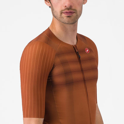 CASTELLI AERO RACE 8S JERSEY MOCHA