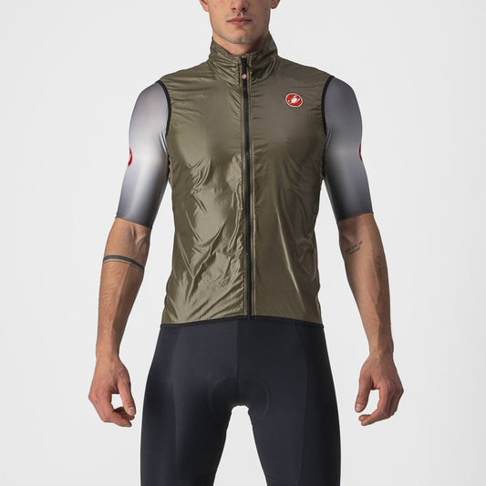 CASTELLI ARIA VEST MOSS BROWN