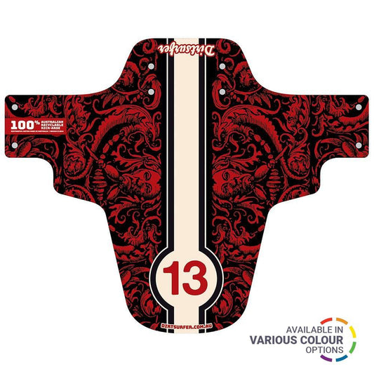 DIRTSURFER MUDGUARD - DEMONS RED