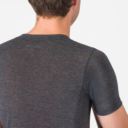 CASTELLI MEDIO BASE LAYER SS MELANGE GRAY