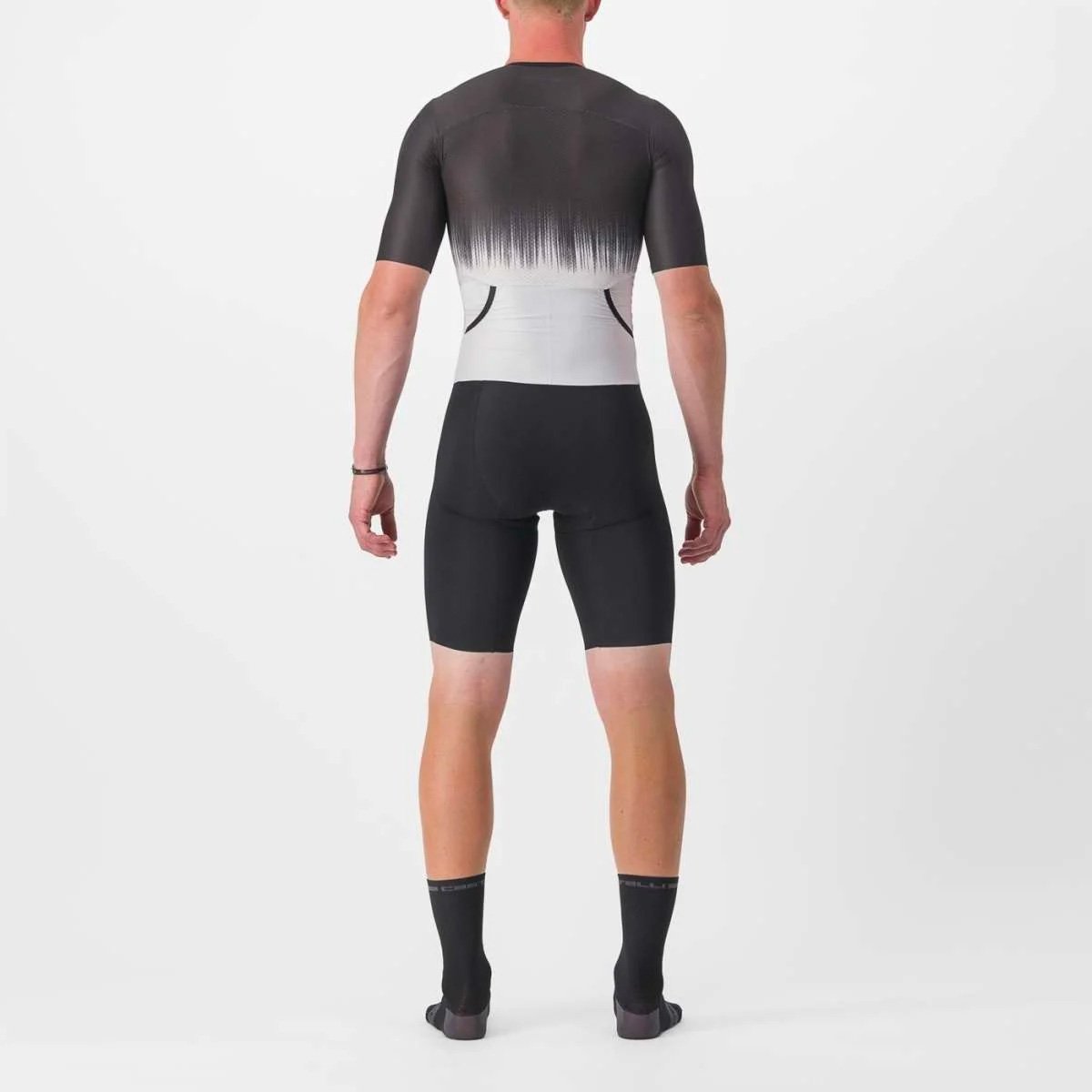 CASTELLI SANREMO ULTRA SPEED SUIT BLACK/SILVER GRAY