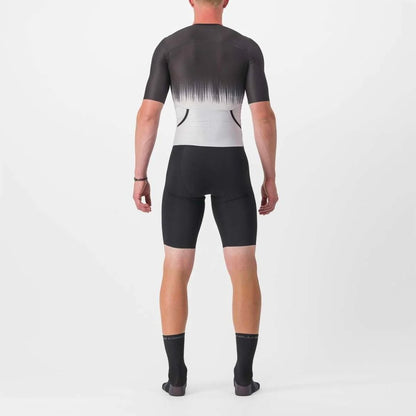 CASTELLI SANREMO ULTRA SPEED SUIT BLACK/SILVER GRAY