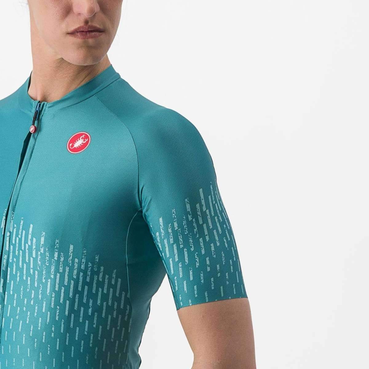 CASTELLI AERO PRO WOMENS JERSEY QUETZAL GREEN