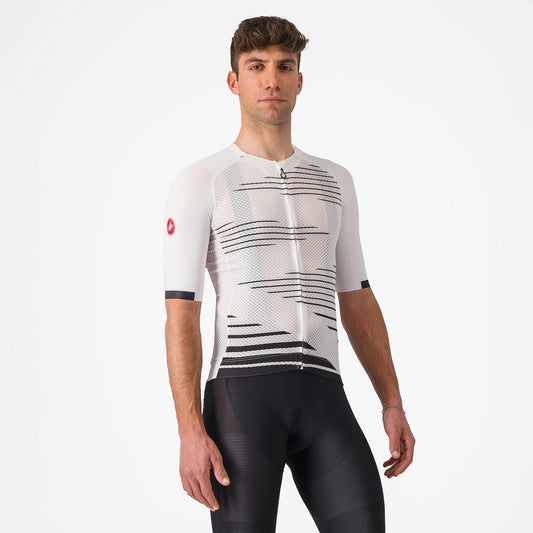 CASTELLI CLIMBER'S 4.0 JERSEY WHITE/BLACK