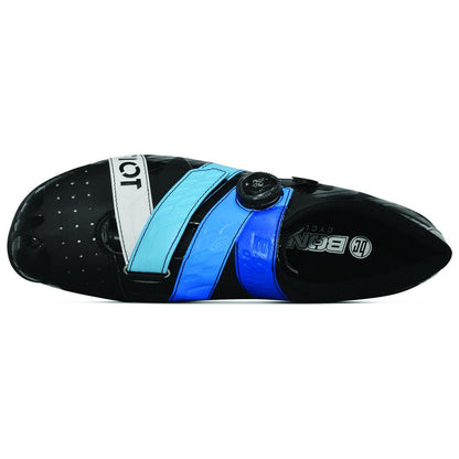 BONT RIOT MTB+ BLACK & BLUE STANDARD FIT