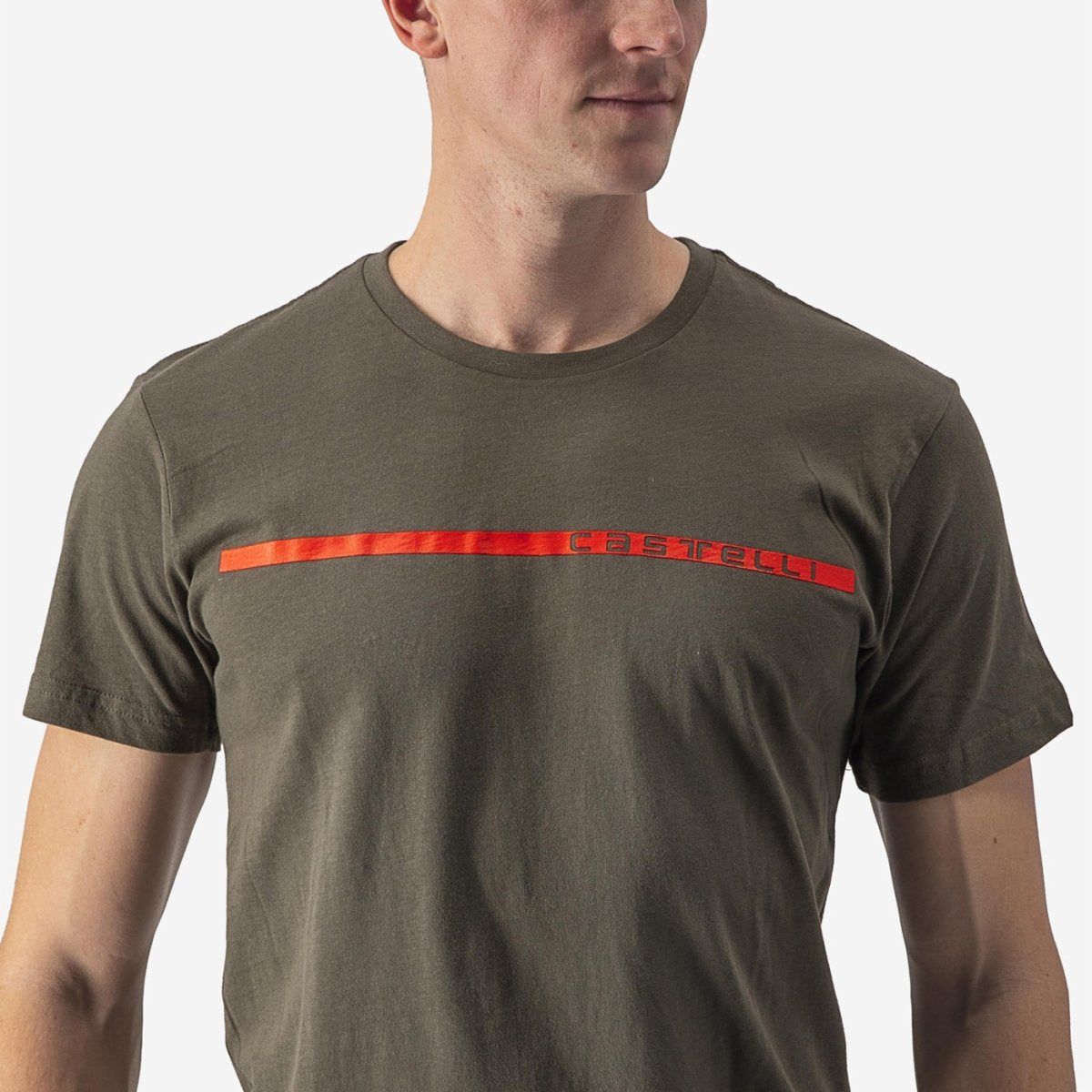 CASTELLI VENTAGLIO TEE DARK KHAKI