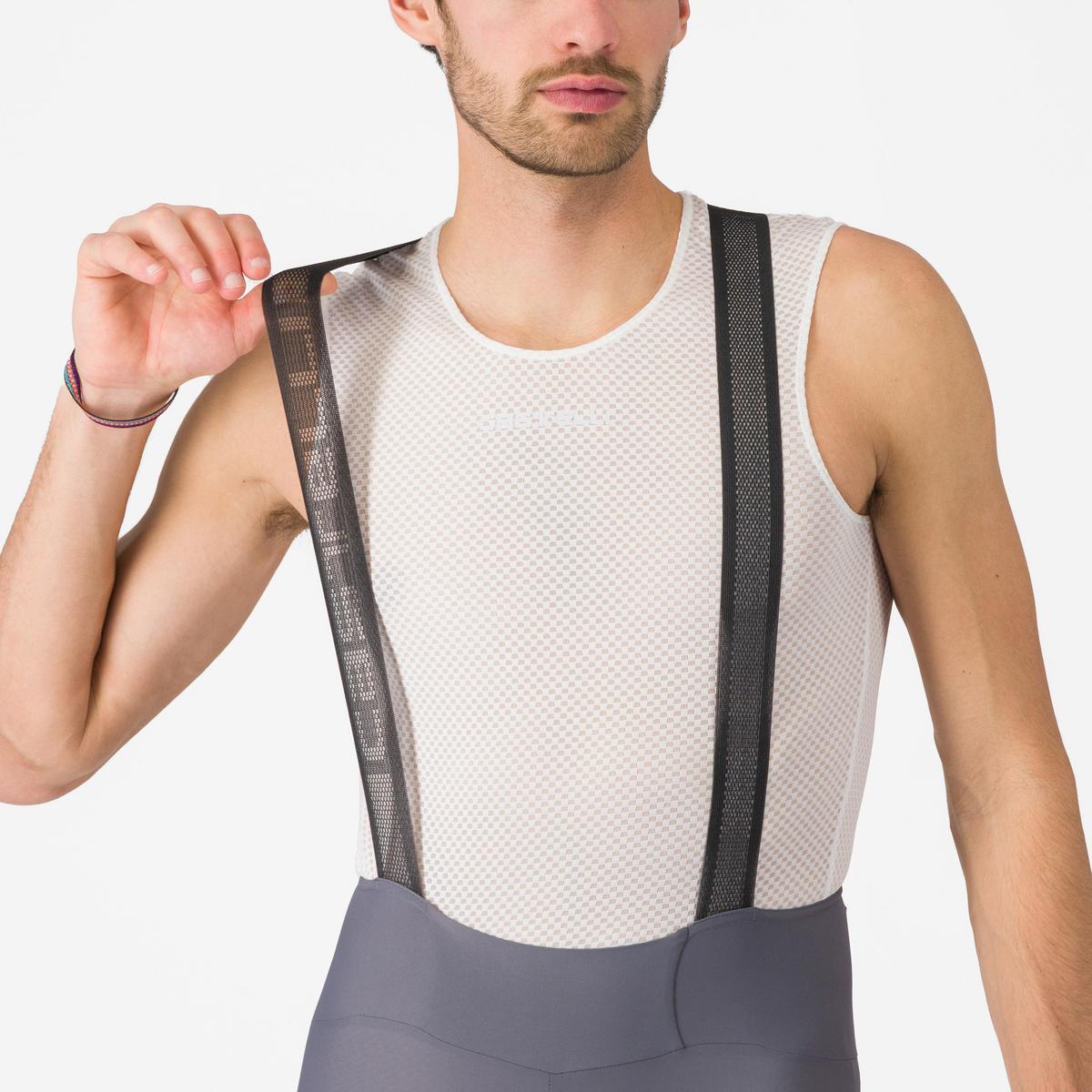 CASTELLI ESPRESSO BIBSHORT SMOKY GRAY