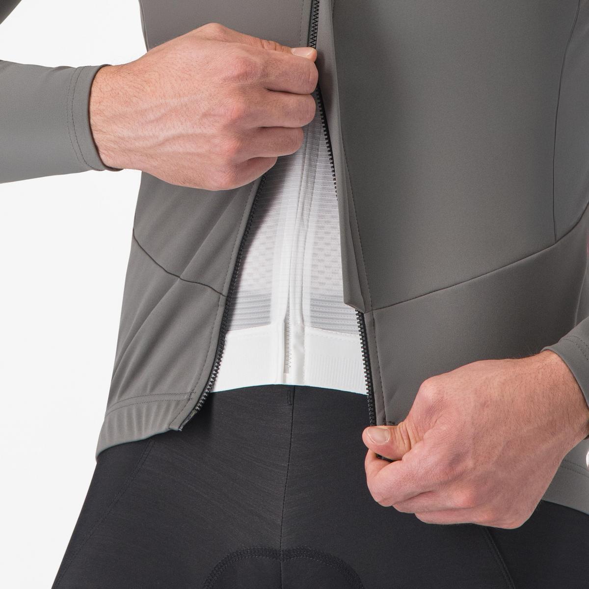 CASTELLI PERFETTO AIR JACKET GUNMETAL GRAY