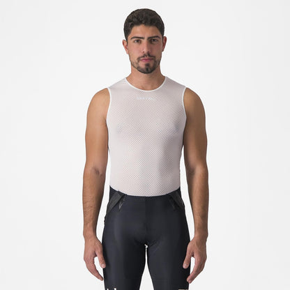 CASTELLI PRO MESH 2.0 SLEEVELESS WHITE