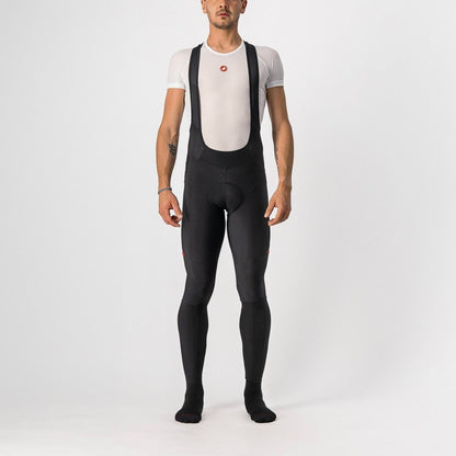 CASTELLI VELOCISSIMO 5 BIBTIGHT BLACK/RED REFLEX