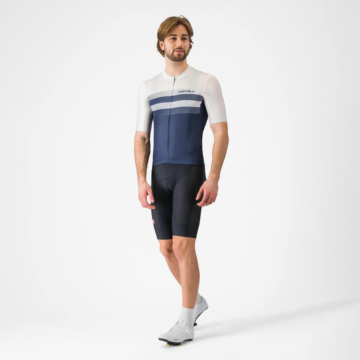 CASTELLI SIMBOLO JERSEY BELGIAN BLUE/WHITE