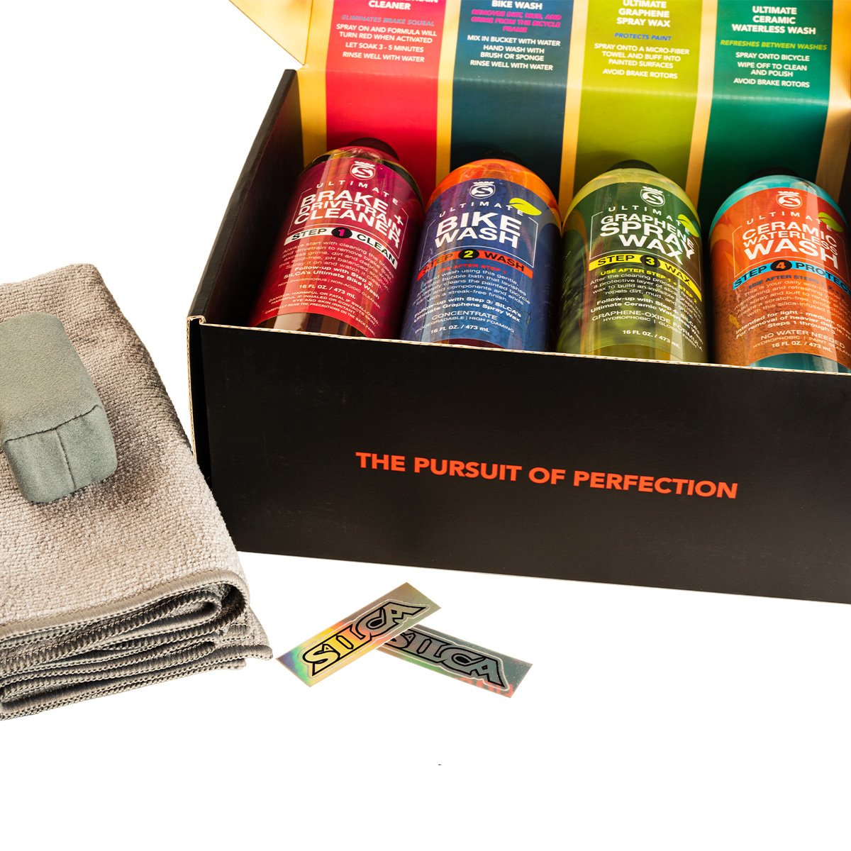 SILCA ULTIMATE BIKE CARE 4 BOTTLE SET