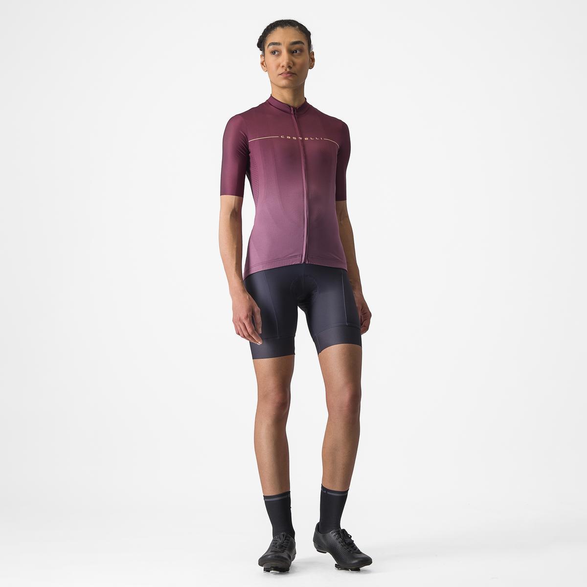 CASTELLI SALITA JERSEY DEEP BORDEAUX/DEEP PURPLE-SOFT