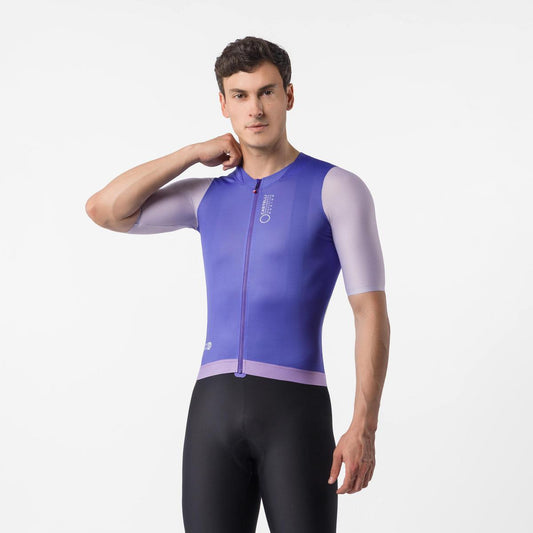 CASTELLI CORRETTO JERSEY ULTRAVIOLET/PURPLE MIST-WHITE