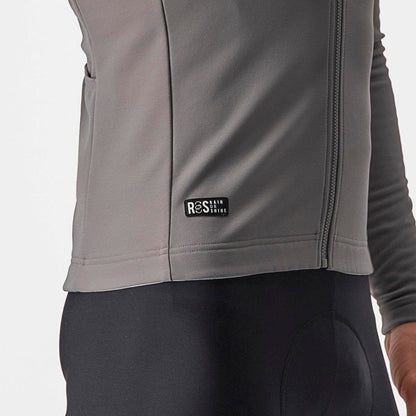 CASTELLI TUTTO NANO RoS JERSEY NICKEL GRAY