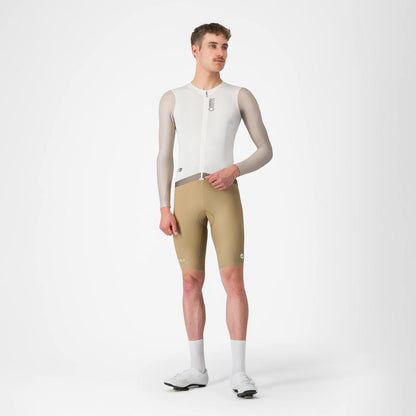 CASTELLI CORRETTO LS JERSEY IVORY/CLAY-BLACK
