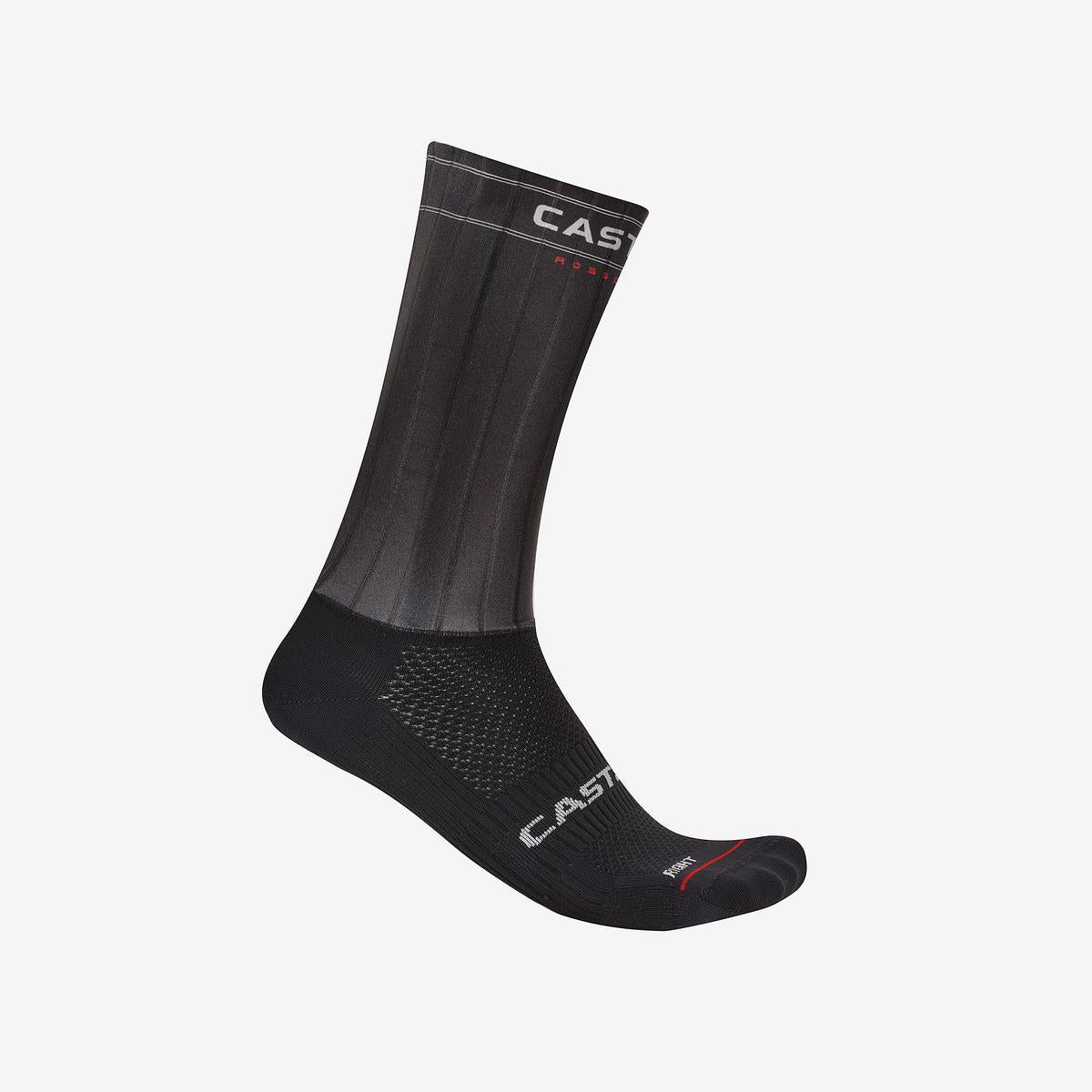 CASTELLI FAST FEET 4 SOCK BLACK