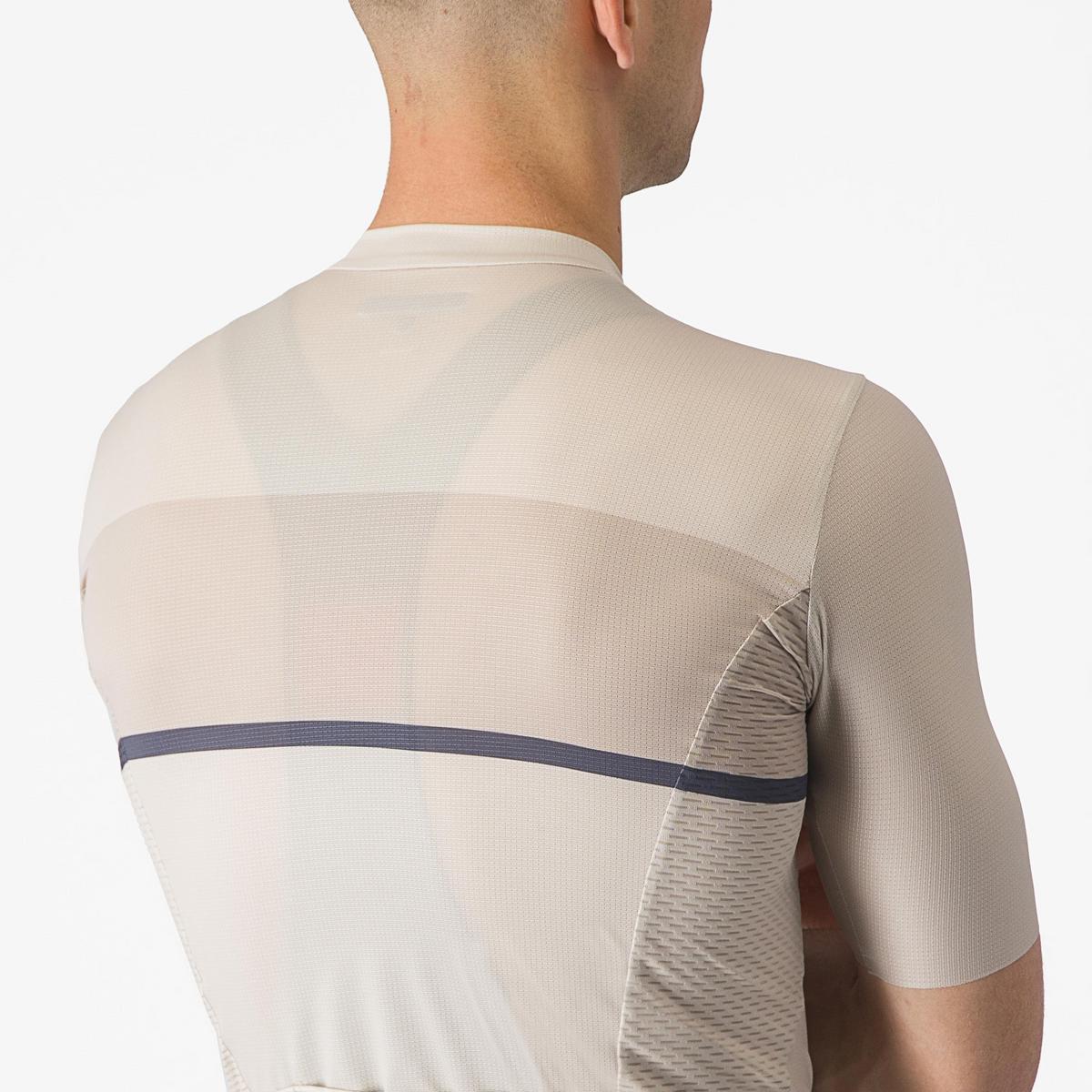 CASTELLI TRADIZIONE JERSEY SILVER MOON/CLAY-TWILIGHT BLUE
