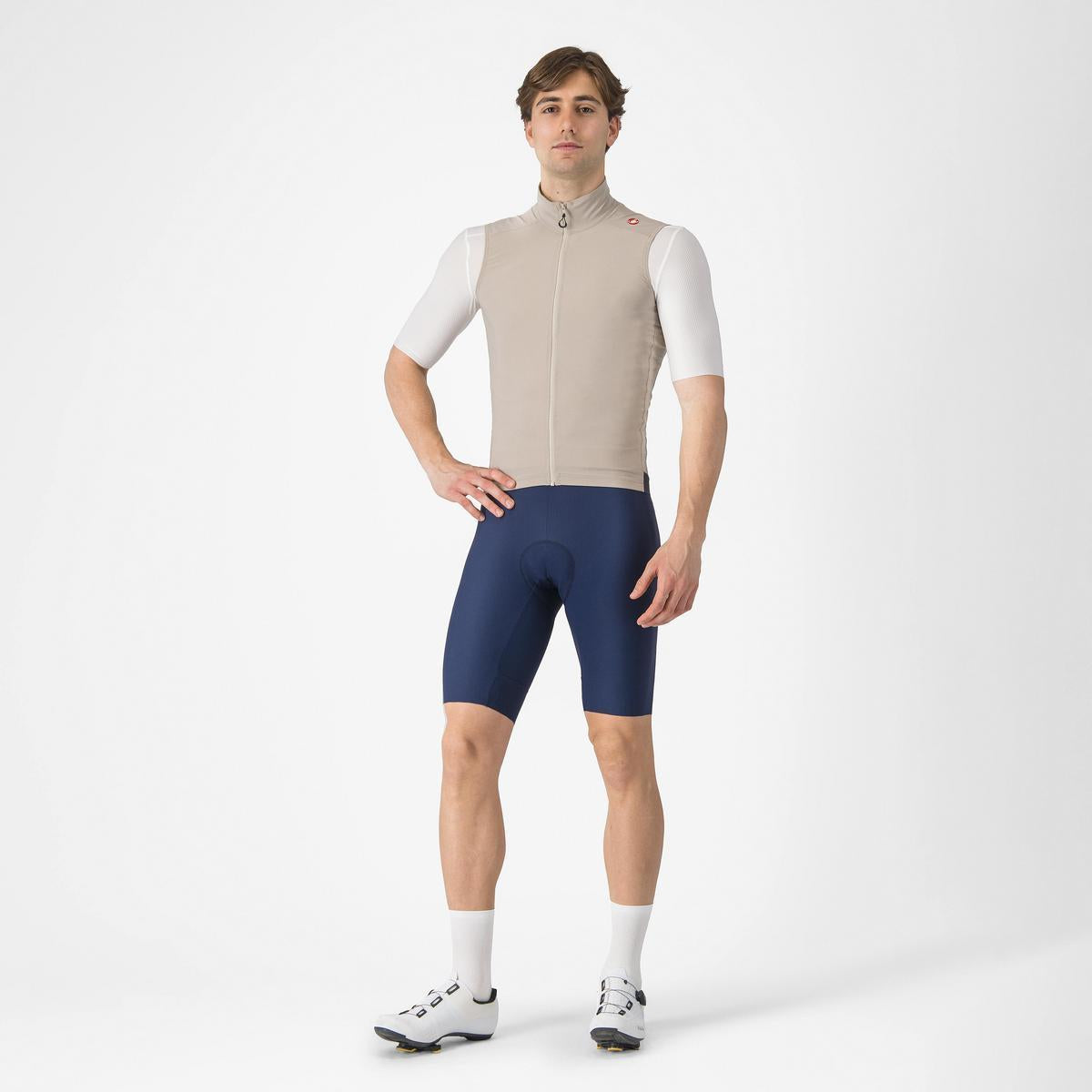 CASTELLI ESPRESSO VEST CLAY/DARK GRAY