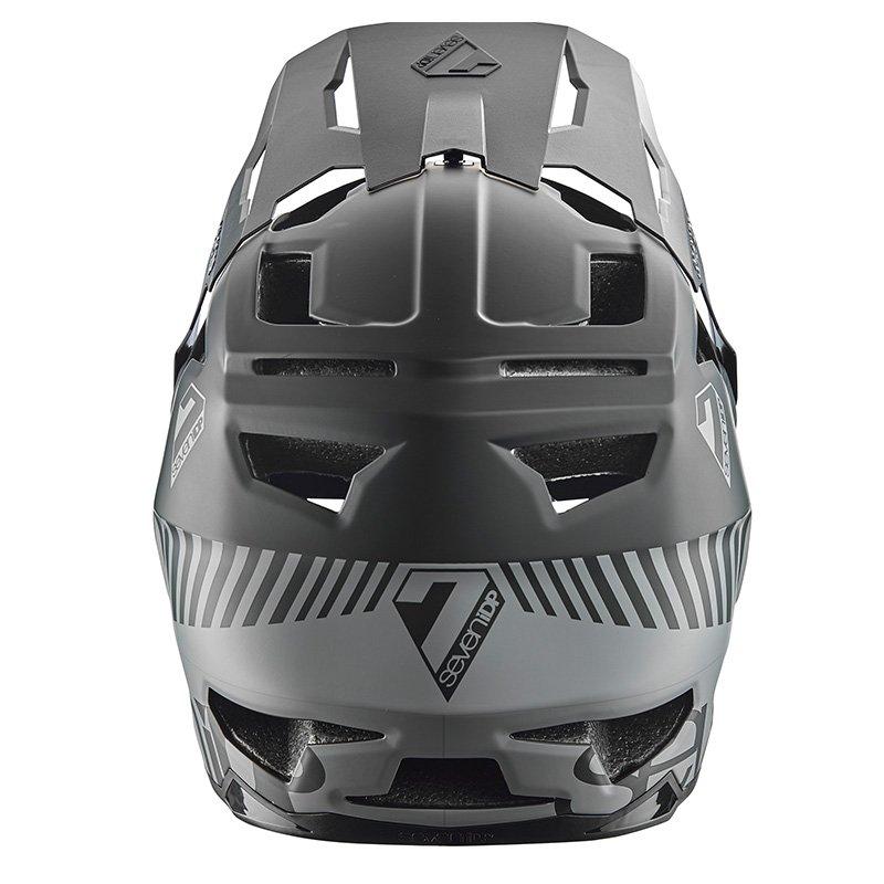 7IDP PROJECT 23 FIBREGLASS HELMET GRAPHITE & BLACK