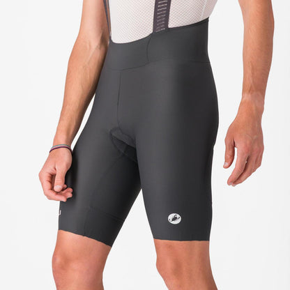 CASTELLI ESPRESSO 2 BIBSHORT DARK GRAY