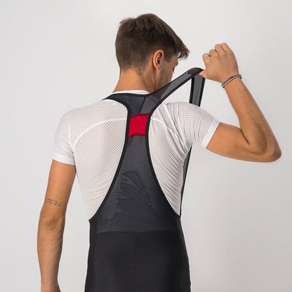 CASTELLI VELOCISSIMO 5 BIBTIGHT BLACK/RED REFLEX