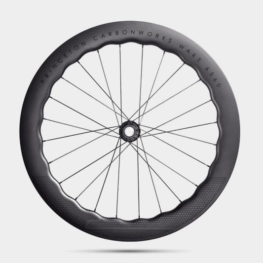 Princeton WAKE DB White Industries Black Decals Front Wheel