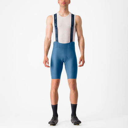 CASTELLI ESPRESSO BIBSHORT STEEL BLUE