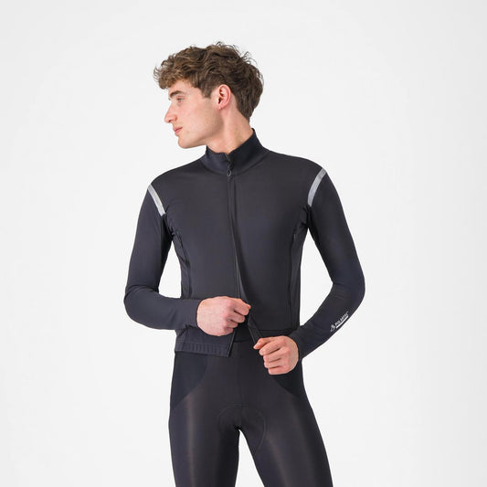 CASTELLI PERFETTO RoS 3 JACKET LIGHT BLACK/SILVER REFLEX