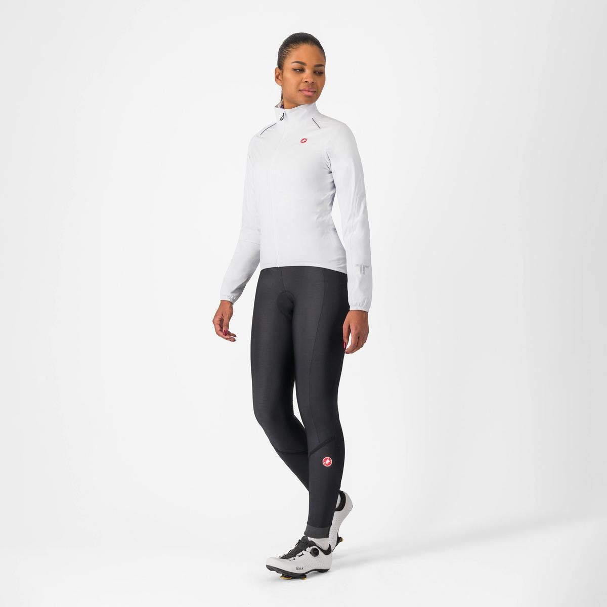 CASTELLI EMERGENCY 3 WOMENS RAIN JACKET WHITE