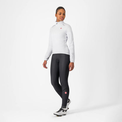CASTELLI EMERGENCY 3 WOMENS RAIN JACKET WHITE