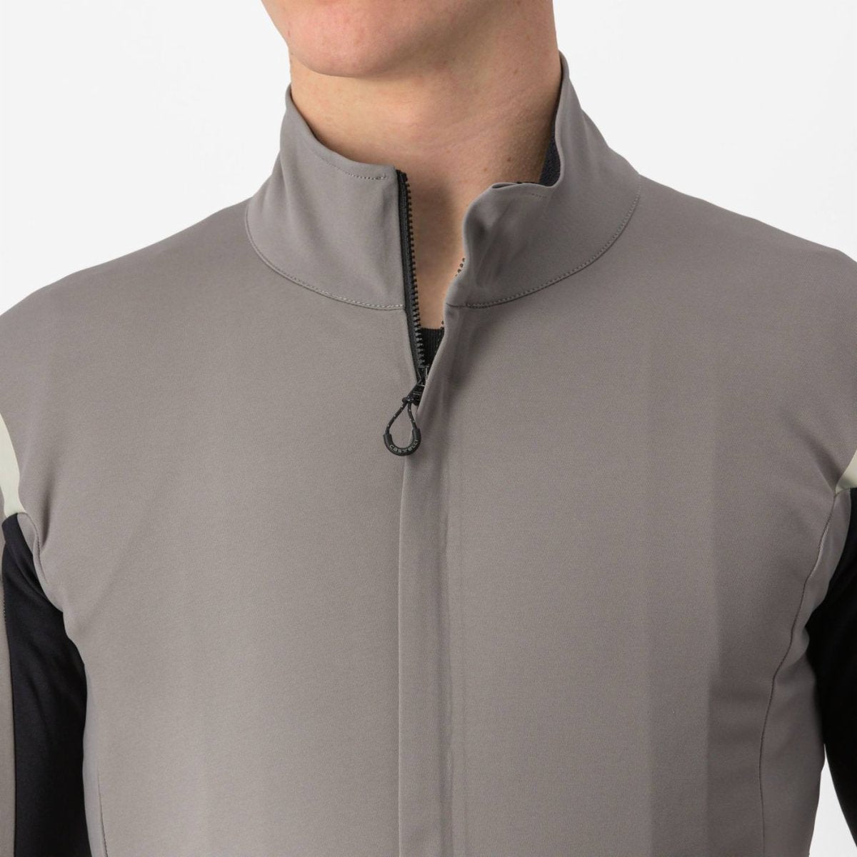 CASTELLI GABBA RoS 2 JACKET NICKEL GRAY/TRAVERTINE GRAY