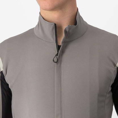 CASTELLI GABBA RoS 2 JACKET NICKEL GRAY/TRAVERTINE GRAY