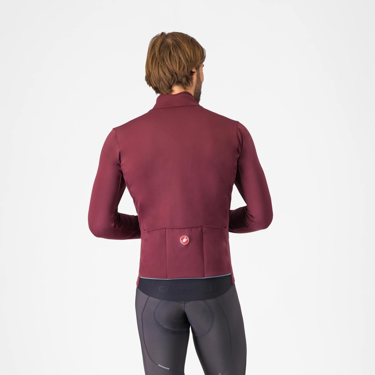 CASTELLI ESPRESSO AIR JACKET DEEP BORDEAUX