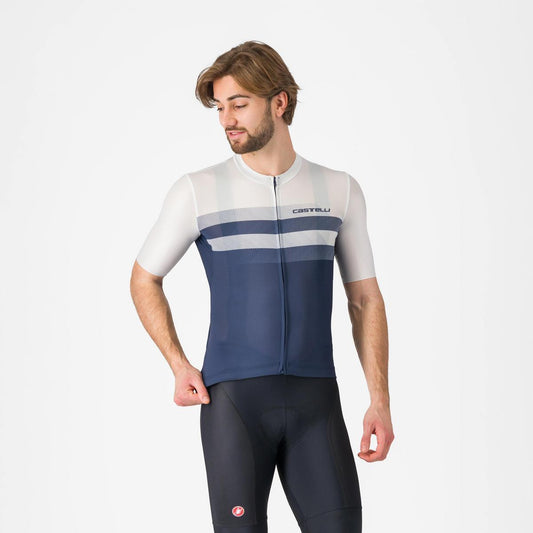 CASTELLI SIMBOLO JERSEY BELGIAN BLUE/WHITE