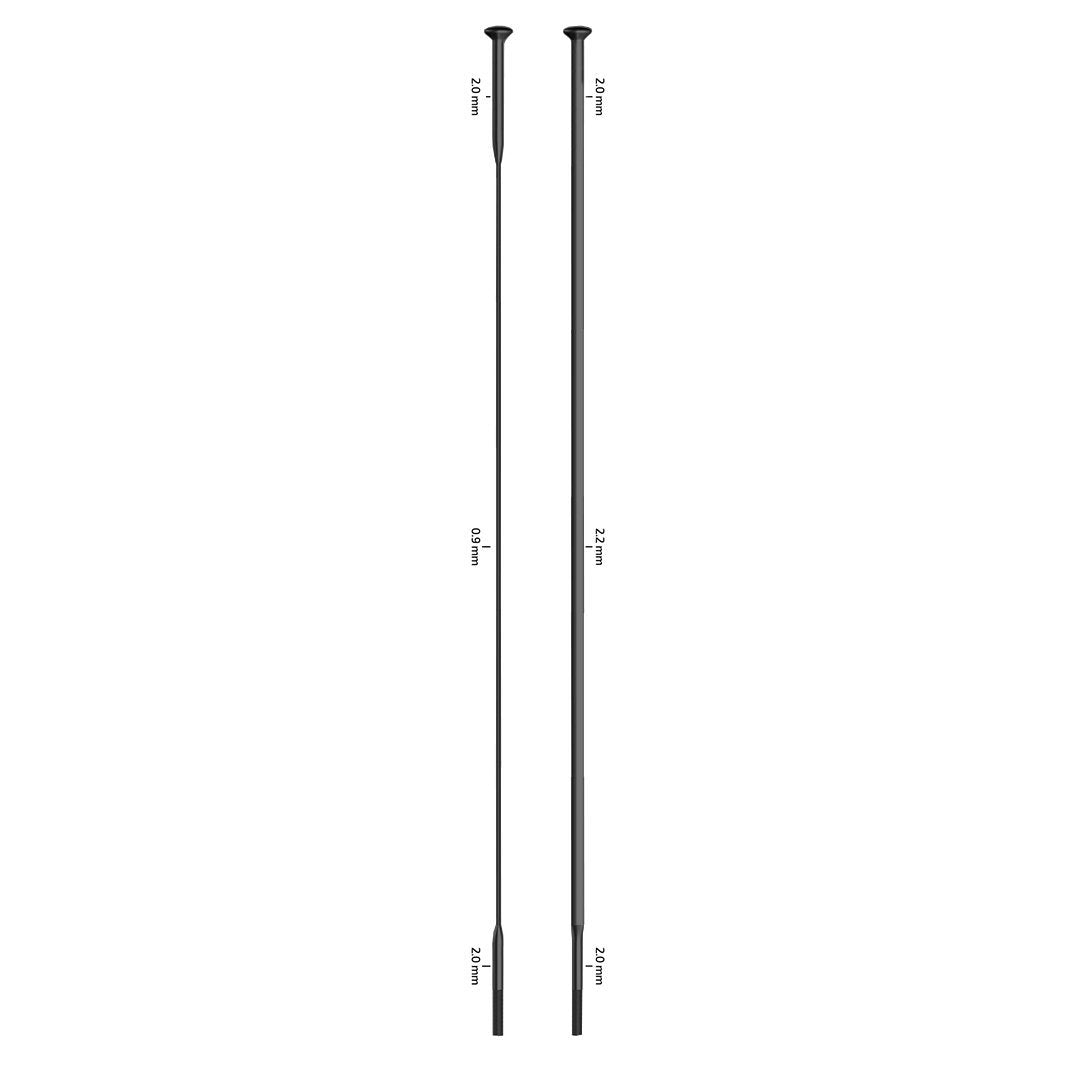SAPIM SPOKE CX RAY STRAIGHT BLACK 3 PACK – Echelon Sports