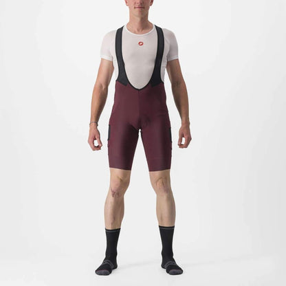 CASTELLI UNLIMITED CARGO BIBSHORT DEEP BORDEAUX