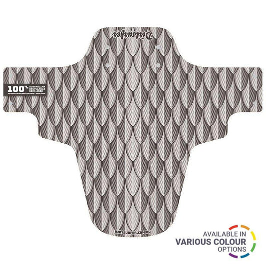 DIRTSURFER MUDGUARD - SCALES SILVER