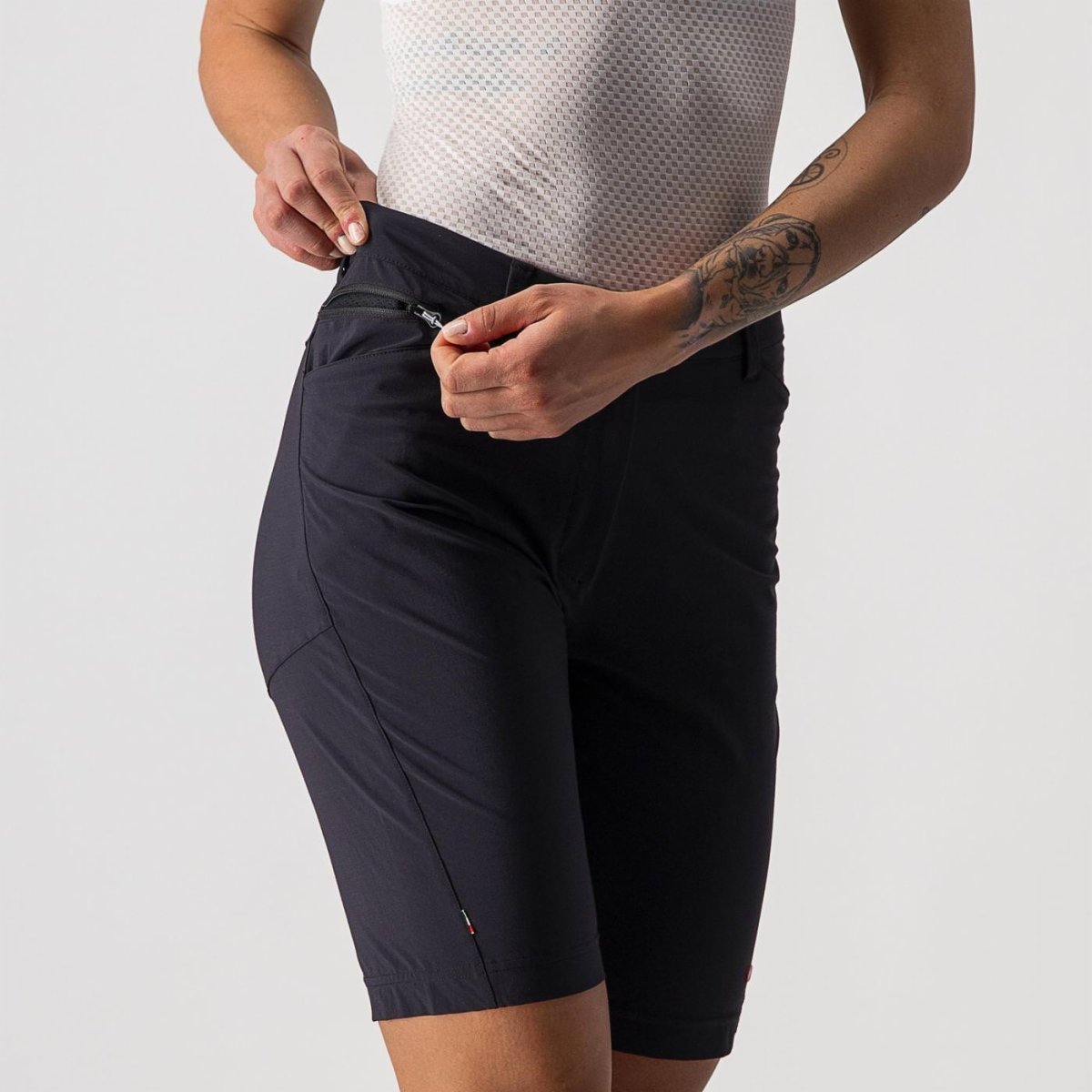 CASTELLI UNLIMITED WOMENS BAGGY SHORT BLACK