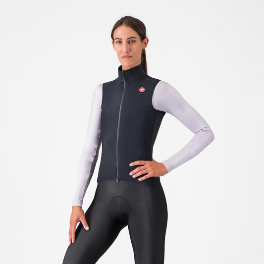 CASTELLI ESPRESSO W VEST LIGHT BLACK
