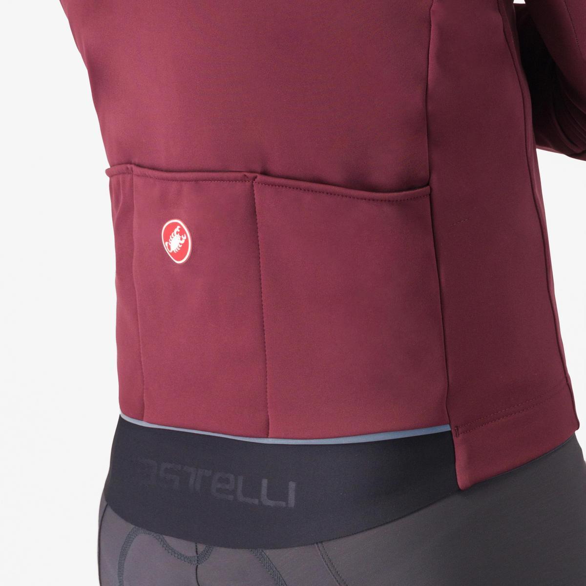 CASTELLI ESPRESSO AIR JACKET DEEP BORDEAUX