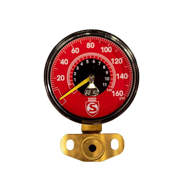 SILCA PUMP GAUGE 0-160PSI RED SP2