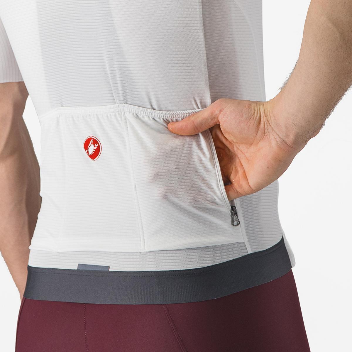 CASTELLI ESPRESSO JERSEY IVORY/DARK GRAY