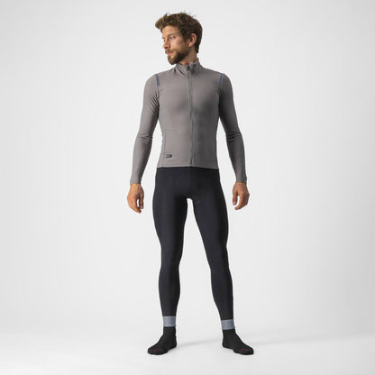 CASTELLI TUTTO NANO RoS JERSEY NICKEL GRAY