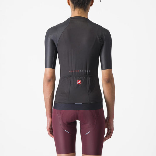 CASTELLI AERO PRO 7.0 W JERSEY LIGHT BLACK