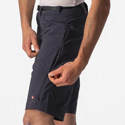 CASTELLI UNLIMITED TRAIL BAGGY SHORT BLACK