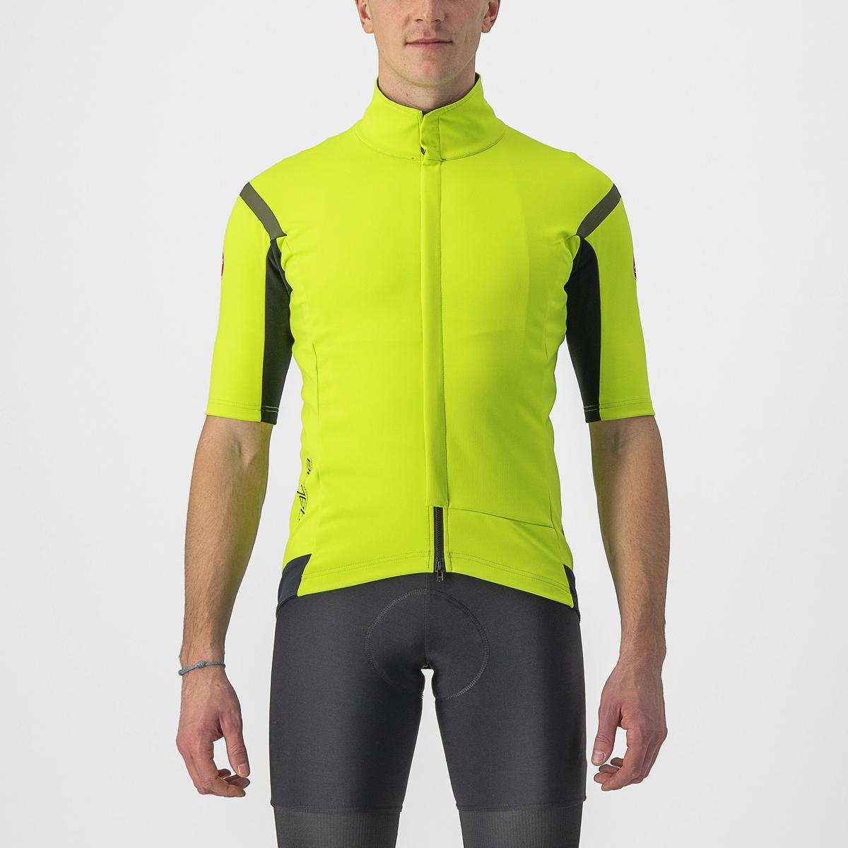 CASTELLI GABBA RoS 2 ELECTRIC LIME/DARK GRAY