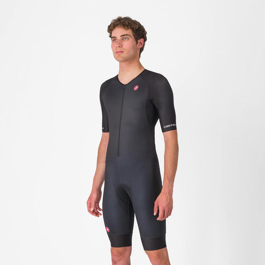 CASTELLI CORE TRI SUIT SHORT SLEEVE BLACK