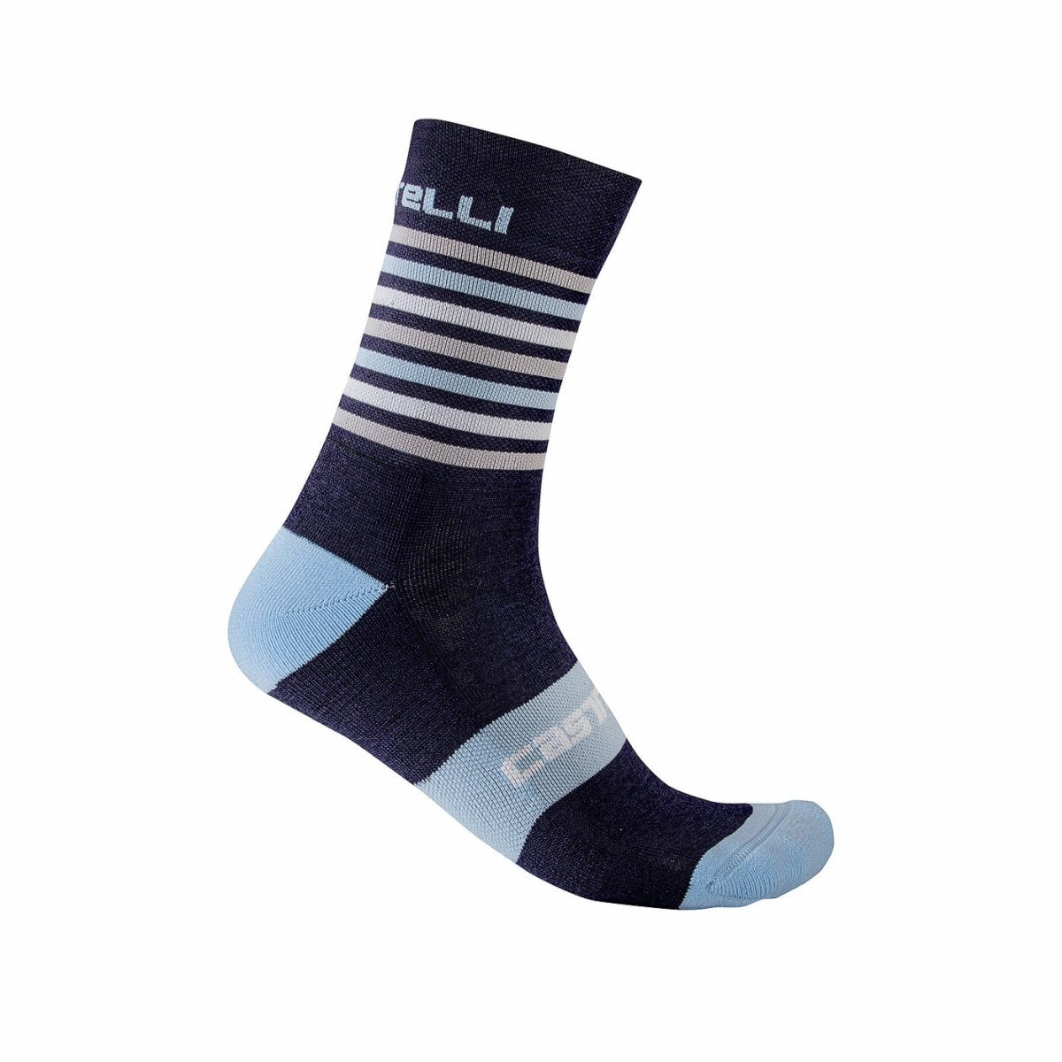 CASTELLI GREGGE 15 SOCK SAVILE BLUE/DUSK BLUE XXL
