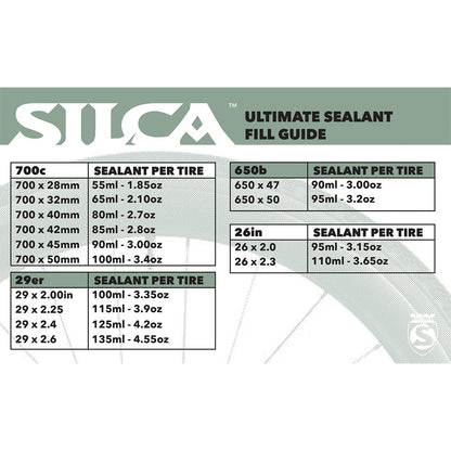 SILCA ULTIMATE TUBELESS SEALANT 1000mlSILCA ULTIMATE TUBELESS SEALANT 500ml